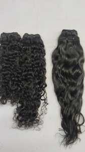 Extensiones de Cabello Natural Indio con Ondas Super Naturales, Cabello Virgen Remy con Cutículas Alineadas, Suaves y Duraderas, Tejido a Máquina con Doble Trama - Product Image 5