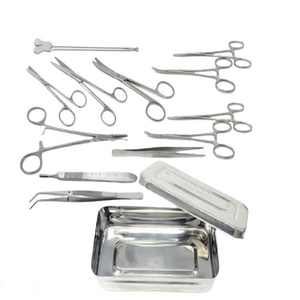 Conjunto de instrumentos de entrenamiento de sutura portátiles al por mayor, modelo de piel para estudiantes, instrumentos médicos, instrumentos quirúrgicos portátiles - Product Image 1