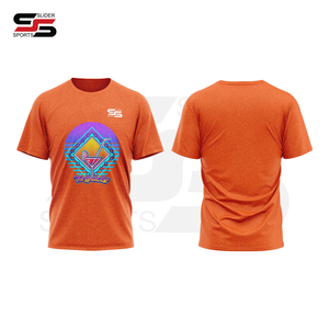 Camiseta personalizada de manga corta de talla grande con servicio de OEM, camiseta informal más vendida, cuello redondo, precio al por mayor, camiseta transpirable - Product Image 5
