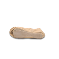 Envío Rápido, Zapatos de Ballet Unisex, Suela Completa, Cuero Suave, Forro de Algodón, Cordón Elástico, Práctica y Entrenamiento, Color Rosa