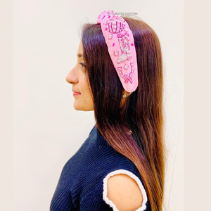 Diadema de Cuentas Personalizada para Mujer |   Accesorios para el Cabello Hechos a Mano para Eventos Derby al por Mayor - Product Image 5