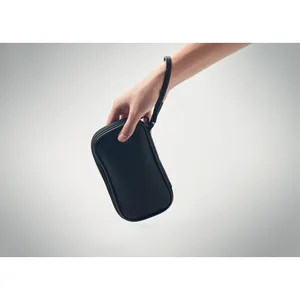 Bolsa de gestión de cables ALLTHERE RPET sostenible para organizar dispositivos - Product Image 1