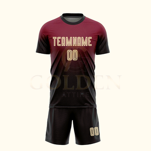 Uniforme de Fútbol Personalizado por Sublimación, Conjunto de Ropa Deportiva Unisex para Clubes - Product Image 3
