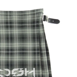 Kilt Homme Gris Tartan Highland avec Bretelles en Cuir Réglables Kilt Viscose Tartan Fabriqué au Pakistan - Product Image 3