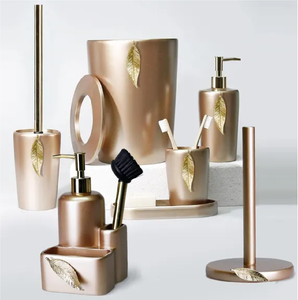 Ensemble de vanité de salle de bain en bronze moderne accessoire en tôle prix de gros disponibles - Product Image 6