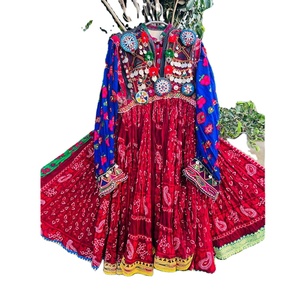 ชุดชาวอัฟกานิสถานสำหรับผู้หญิงเสื้อผ้าอิสลามปากีสถานชุดมุสลิมแบบอัฟกานิสถาน108 - Product Image 1