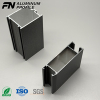 Profils d'extrusion en aluminium pour fenêtres et portes, profilés en aluminium sur mesure, moule d'extrusion personnalisé, processus CNC, profilé en aluminium anodisé