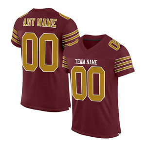 Ensemble de maillots d'entraînement pour uniforme de football américain personnalisé de haute qualité Maillot de football américain cousu de haute qualité grande taille - Product Image 1