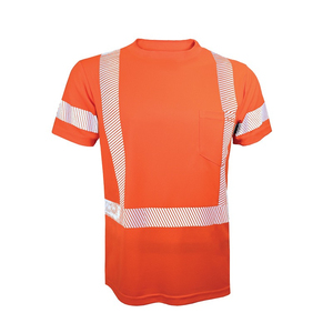 Camiseta de manga larga de alta visibilidad, camiseta de seguridad, camiseta reflectante de buena calidad, transpirable de manga larga de alta visibilidad para hombres - Product Image 5