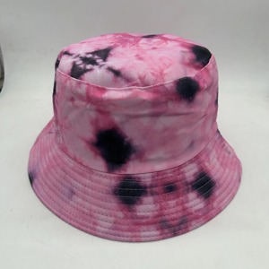 Adulto Reversible Pescador Verano Fabricante unisex Tie Dye Alta calidad reversible al aire libre senderismo todo estampado Sombreros de cubo - Product Image 3