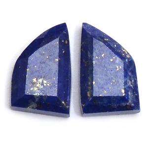 คุณภาพสูง10กะรัต Lapis Lazuli rosecut สร้อยคอ Cabochon โคลเวอร์9มม. แฟนซี30x13มม. คุณภาพสูง - Product Image 1