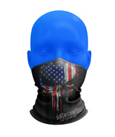 Cache-cou de sport professionnel personnalisable avec logo, anti-UV, respirant et à séchage rapide en polyester pour paintball