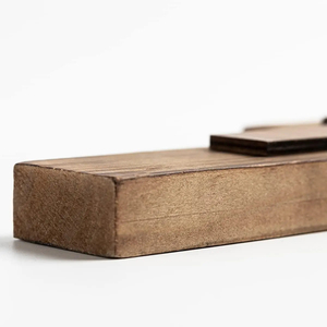 Letrero de pared de madera personalizable moderno personalizado único, decoración colgante para el hogar, iglesia, oficina, Ideas de regalo creativas hechas a mano - Product Image 2