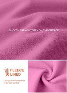 Última chaqueta de invierno de lujo de algodón y poliéster con capucha para mujer con logotipo frontal y bolsillos sudaderas con capucha - Product Image 6