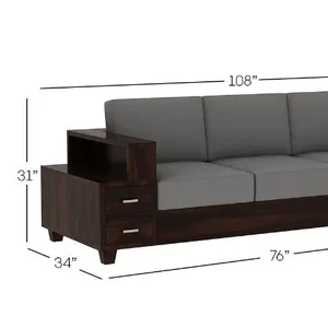 Houten Bank Stijl Franse Chaise Lounge/Hotel Houten Meubels Sofa Traditionele/Houten Sofa Set Getuft Houten Antieke Lounge Bank