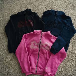 เสื้อมีฮู้ดสำหรับผู้ชาย400 GSM เสื้อฮู้ดขนาดใหญ่พิเศษสีดำเทรนด์แบบพรีเมียมโลโก้ของตัวเอง - Product Image 3