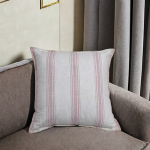 Luxueux nouvelle housse de coussin rayée décorative pour la maison hôtel utiliser Rectangle forme couture techniques taies d'oreiller housses de coussin - Product Image 1