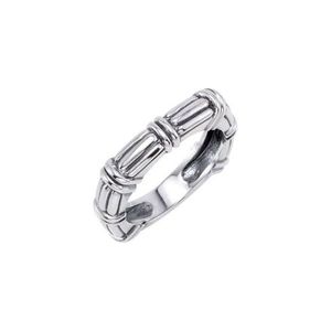 Stuller 14KY Stackable <b>Ring</b> 50934:102P Rhodium Plated Cushion Cut Diamond Statement <b>Couple</b> <b>Ring</b> for Everyday Wear - Product Image 1