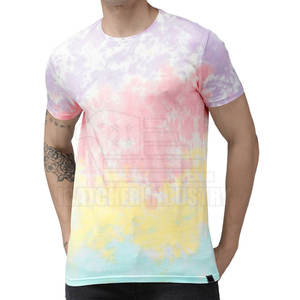 2025 High Quality Fashion Men <b>Tie</b> Dye t shirts Activewear 100% Cotton <b>Tie</b> Dye t shirts For Men - Product Image 1
