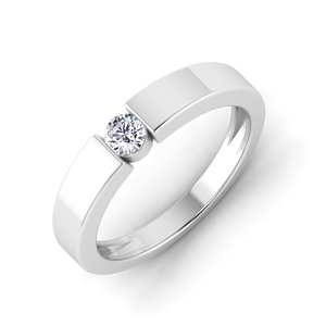 High Quality Custom Women's 925 Sterling Silver Wedding Band Engagement <b>Ring</b> Gift Gold Plating Brilliant Cut Lab Grown Diamond - Product Image 1