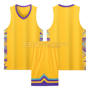 Nouveauté : uniforme d'équipe de basket-ball personnalisé, XS-XL, design imprimé par sublimation personnalisé, style uni avec nom d'équipe vierge - Product Image 1