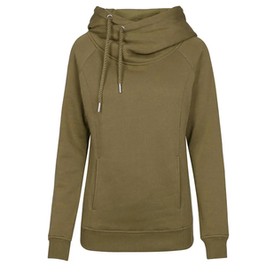 Trending Unisex High Collar Plain <b>Hoodies</b> With Side Pockets Women Hoodie Smart <b>Trendy</b> Hoody Custom Made for Ladies - Product Image 6