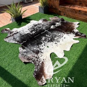 Nouvelle tendance tapis en cuir de fourrure de vachette tapis Offre Spéciale pour salon grande surface traditionnel 100% fourrure de vachette à la main - Product Image 1