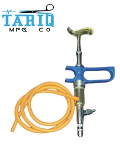 Nueva llegada 2024 Vacunador de Metal automático/Jeringa/Latón cromado Luer Lock 1ml-5ml-10ml Jeringa de dosificación de precisión - Product Image 1