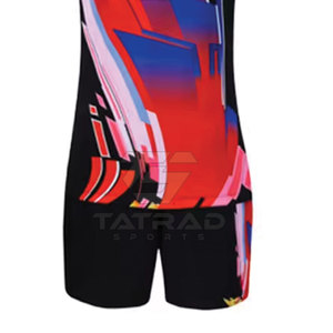 Último Diseño, Material 100% Poliéster, Ropa Deportiva para Exteriores, Conjuntos de Uniformes de Voleibol Ligeros, Estampados, Personalizados de Alta Calidad - Product Image 6