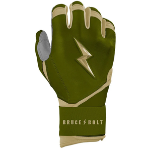 Guantes de Bateo de Béisbol BRUCE BOLT de Cuero Antideslizante con Logotipo y Diseño Personalizados, Calidad Profesional, Fabricados con Cuero Premium - Product Image 2