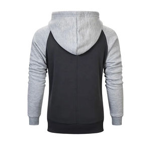 Sweat-shirt à capuche en molleton personnalisé avec logo, streetwear d'hiver, fabricant de sweat-shirts en coton mélangé de base - Product Image 4