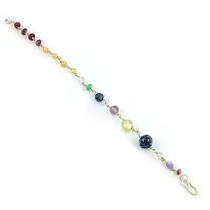 "Platinum Diamond Chakra <b>Bracelet</b> <b>for</b> <b>Women</b> <b>Rose</b> <b>Gold</b> Bangle Trendy Religious Jewelry Wedding Anniversary Party Gift" - Product Image 2