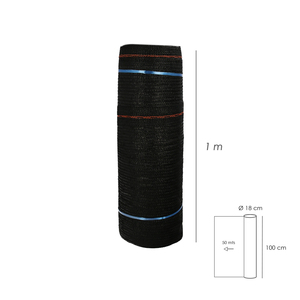 Rete Ombreggiante Nera, Rotolo da 1,0 Metro, 50 Metri - Product Image 2