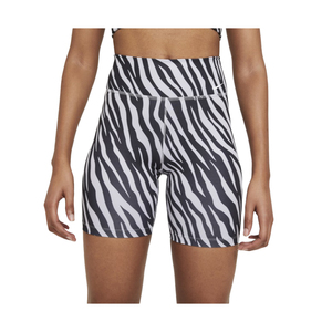 Nike Zebra Bike Short Short de sport pour femme Couleur : Gris/Zebra 100% authentique - Product Image 1