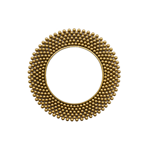 Cadre de miroir moderne de luxe fini plaqué cuivre de luxe Miroir mural Décoration murale de maison et d'hôtel Collection de maison en cuivre - Product Image 4