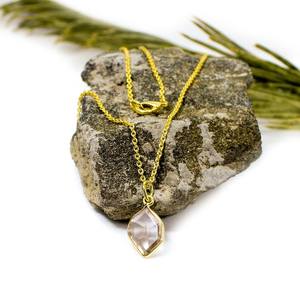 Collar Gargantilla Missoma Santiago Champagne Hydro de Latón Fino de 10x14 mm - Product Image 1