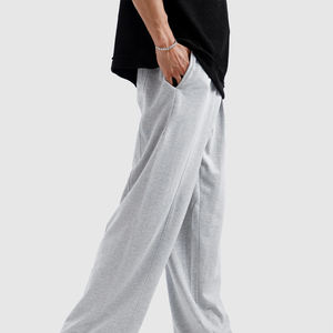 Pantalons amples décontractés d'été pour femmes Pantalons amples 100% coton Couleur unie Streetwear Pantalons amples pour femmes - Product Image 6
