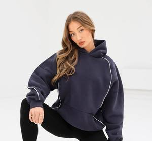Vêtements décontractés confortables les plus vendus en gros Jogger Fitness Wear Sweat à capuche pour femmes Pull Over Out Door Wear Sweat à capuche pour femme - Product Image 5