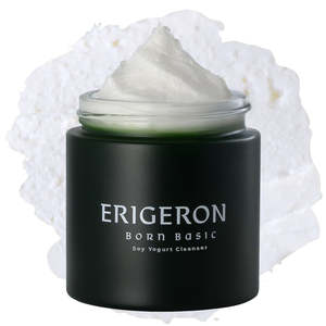 ERIGERON OEM Nettoyant Visage Végétalien à Base de Plantes, Lait de Yaourt et Avoine, Soin Doux aux Extraits Naturels, Faible pH, Nettoyant Facial Raffermissant ml - Product Image 1