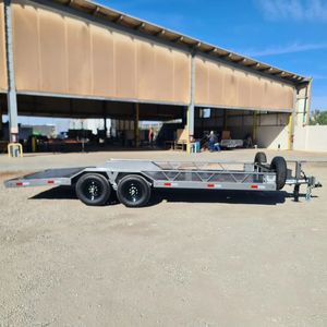 New Design Aluminum Flatbed Utility <b>Trailer</b> 2001-3000 kg Payload Heavy Duty <b>Cargo</b> Hauling Transport <b>Trailers</b> - Product Image 1