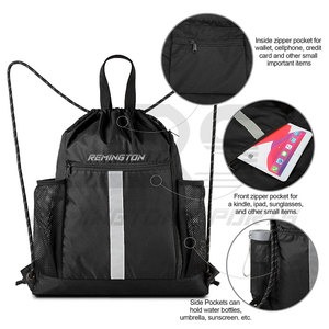 Sports Gym Waterproof Drawstring Nylon Gym <b>Bag</b> Wholesale Storage Drawstring <b>Bag</b> Custom Cotton Drawstring <b>Bag</b> - Product Image 3