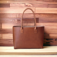 Sac fourre-tout de luxe en cuir véritable pour femme, fermeture ouverte, prêt à voyager, grande capacité, style bohème tendance pour femme