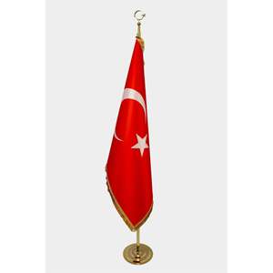 Drapeau de voiture et drapeau à main sans mât en aluminium avec logo personnalisé - Design officiel de la Turquie - Product Image 6