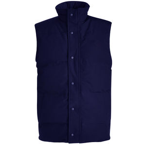 เสื้อกั๊กกันหนาวน้ำหนักเบาสำหรับผู้ชาย, เสื้อกั๊กเสื้อกั๊กกันหนาวคอปกแบบพับได้ทำจากโพลีเอสเตอร์ - Product Image 5