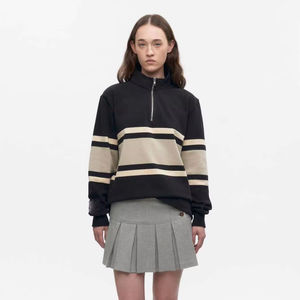 Stylish Women's <b>Sweatshirt</b> with Drop Shoulder Pullover for Autumn Custom Logo & Different Styles <b>zip</b> up <b>sweatshirts</b> custom logo - Product Image 1