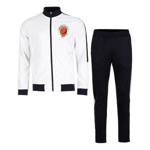 Chándal personalizado de dos piezas para hombre, ropa deportiva de fútbol de poliéster, chándal de entrenamiento, chándal de fútbol con cremallera completa - Product Image 1