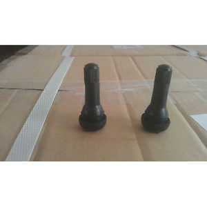25 valves TR418 STANDARD 2 SNAP IN TUBELESS en caoutchouc noir pour pneus sans chambre à air - Product Image 1