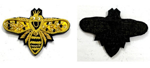 Meilleure qualité nouveau Design broches en fil de métal en gros broches en fil de métal à bas prix belle mode personnaliser broche #04 - Product Image 3