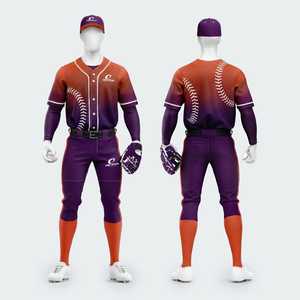 Professional Manufacture <b>Baseball</b> Uniform for Adults Training Wear 100% Polyester Breathable Quick Dry Unisex Wholesale Rate New - Product Image 6