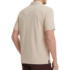 Polos personalizados para hombre con logotipo bordado Material de algodón de ajuste OEM Estilo de manga corta y opciones de marca - Product Image 5